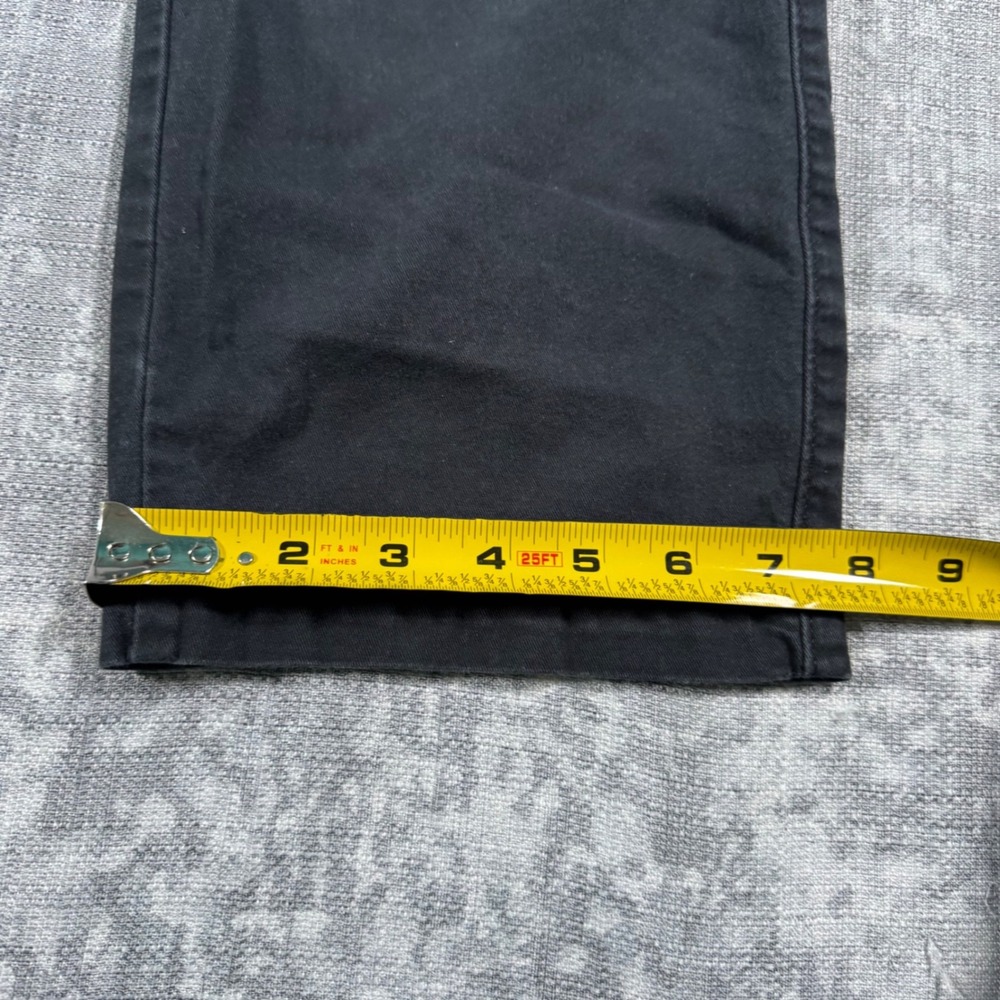 Lee Cargo Pants Mens 36x30 Black Motion Stretch Regular Fit Straight Leg Utility - Picture 2 of 10